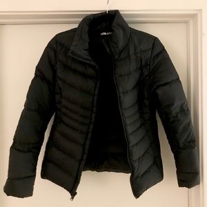 Black North Face Puffy Jacket
